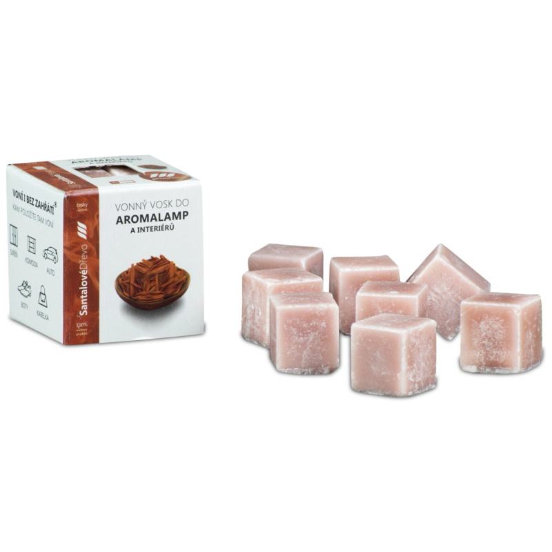 Vonný vosk - Santalové dřevo 30 g, 8 kostiček Anděl Přerov s.r.o.