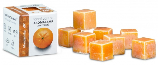 Vonný vosk - Mandarinka 30 g, 8 kostiček Anděl Přerov s.r.o.