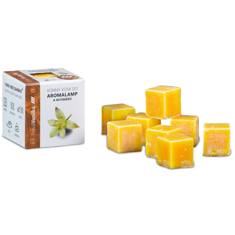 Vonný vosk - Pravá vanilka 30 g, 8 kostiček Anděl Přerov s.r.o.