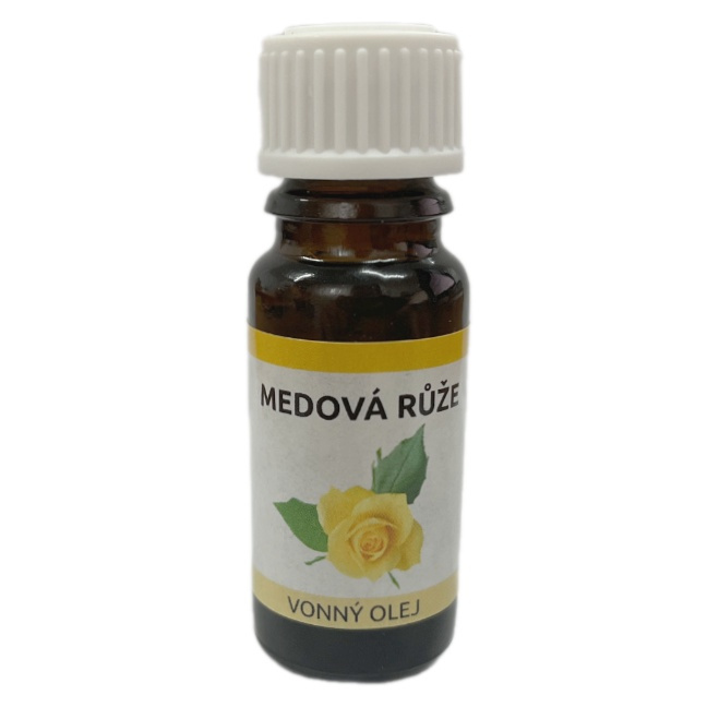 Esenciální vonný olej - medová růže (10ml)