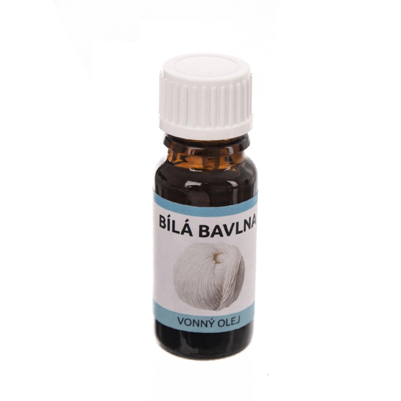 Esenciální vonný olej - bílá bavlna (10ml)