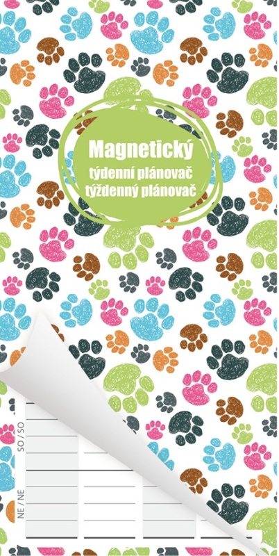 Magnetický týdenní plánovač pro celou rodinu Helma 365