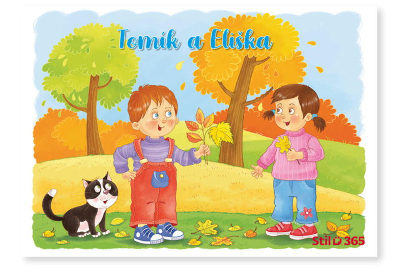 Omalovánka A5 Eliška a Tomík Helma 365