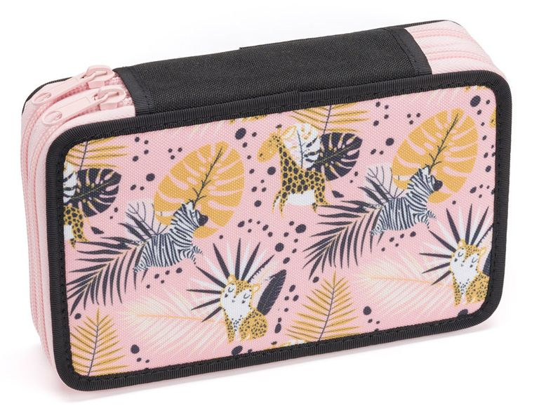 Školní penál dvoupatrový Tropical Helma 365