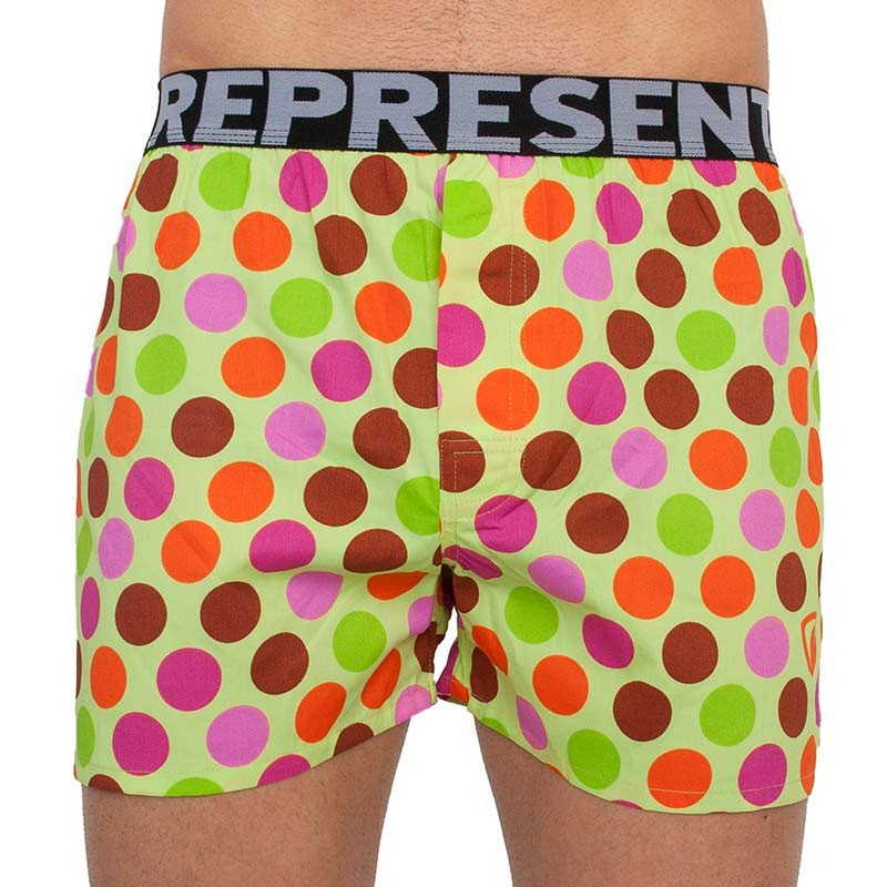 Pánské trenky Represent exclusive Mike color dots M, trenýrky