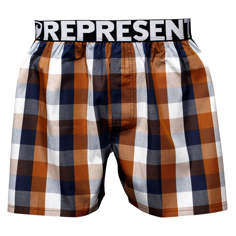 Trenýrky Represent Mike 20236 Barva: Hnědá, Velikost: XL