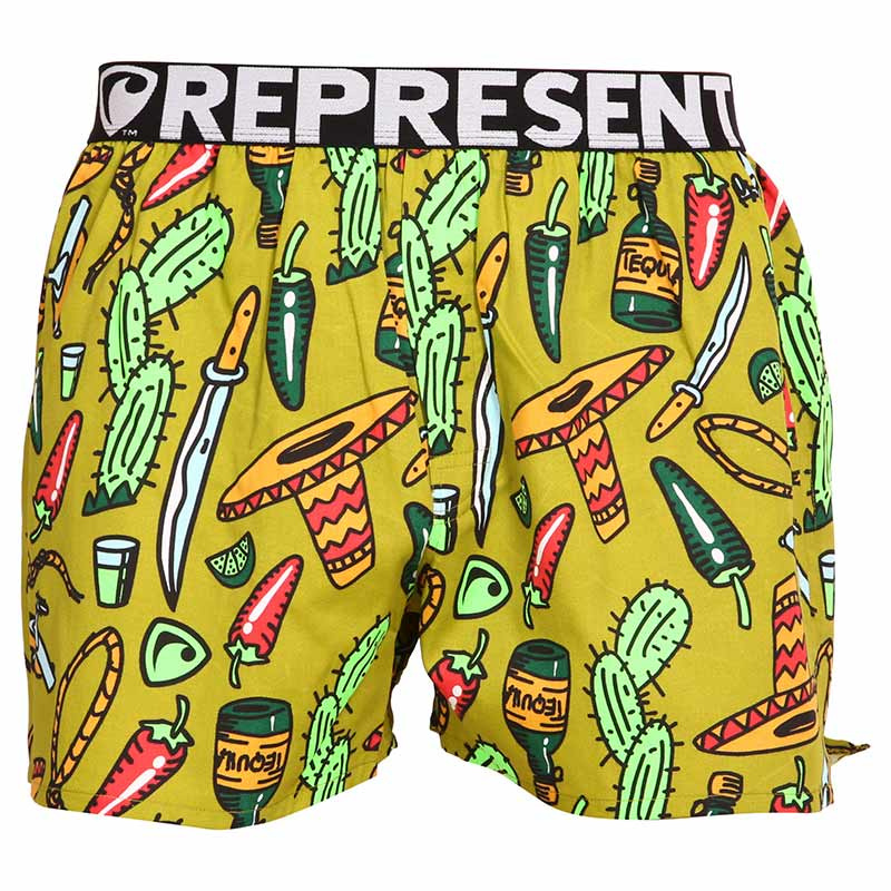 Pánské trenky Represent exclusive Mike Hot&amp;Spicy (R2M-BOX-0708) XXL, trenýrky