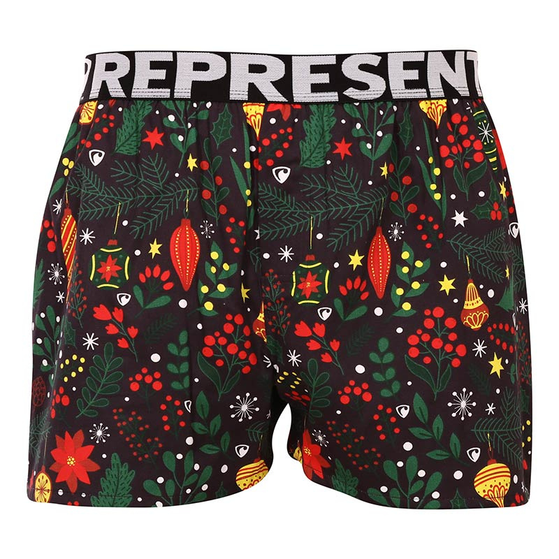 Pánské trenky Represent exclusive Mike mistletoe (R2M-BOX-0741) M, trenýrky