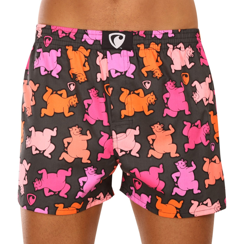 Pánské trenky Represent exclusive Ali dancing piggies (R3M-BOX-0604) M, trenýrky