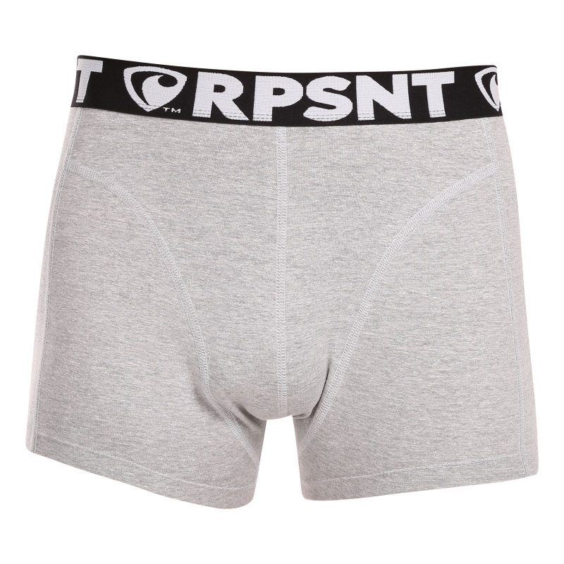 Pánské boxerky Represent Sport šedé (R3M-BOX-0404) L, trenky / trenýrky