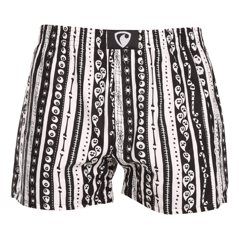 Pánské trenky Represent exclusive Ali Spooky Lines (R3M-BOX-0634) S, trenýrky