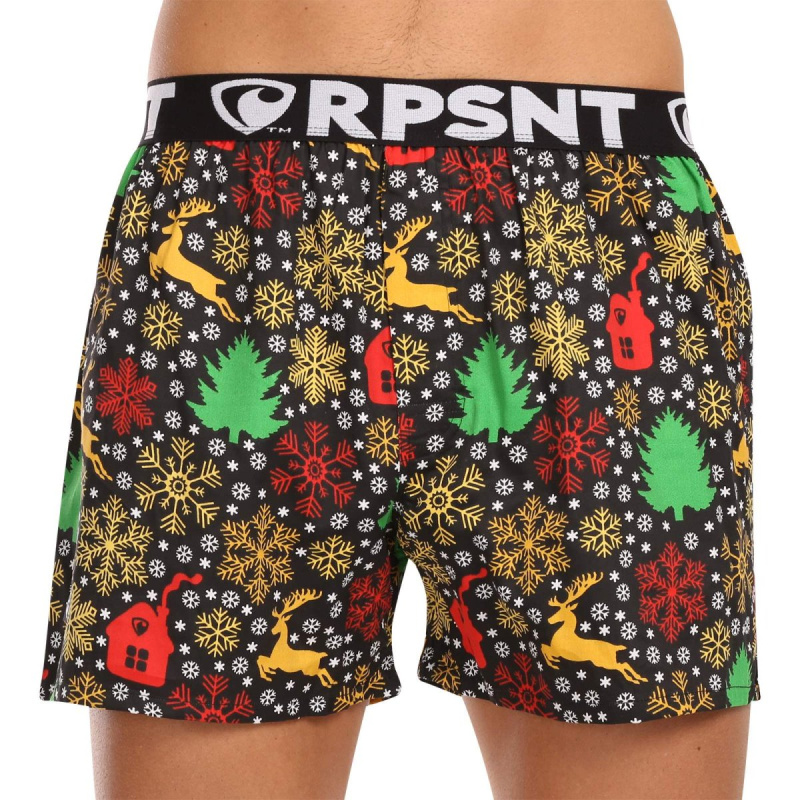 Pánské trenky Represent exclusive Mike Gentle Deer (R3M-BOX-0741) M, trenýrky