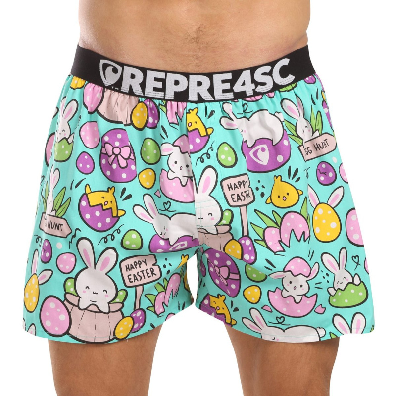 Pánské trenky Represent exclusive Mike Easter Surprise (R4M-BOX-0712) M, trenýrky