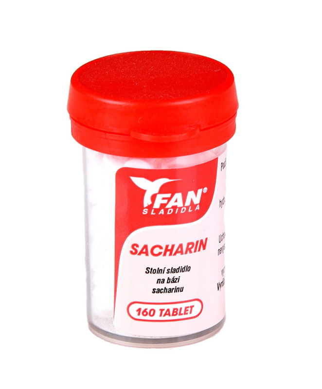 Fan sladidlo Sacharin 160 tablet