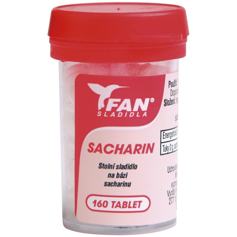 Fan sladidlo Sacharin 160 tablet