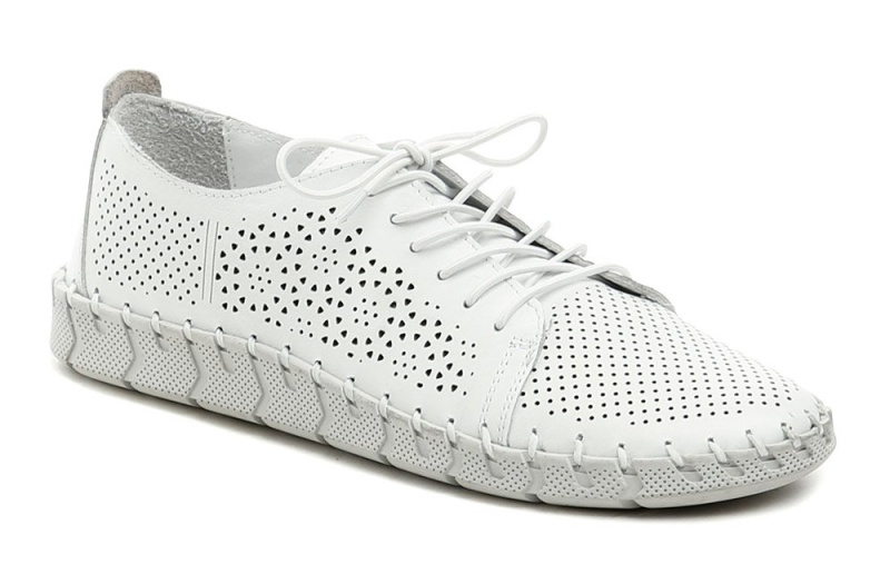 Wild 0647051 bílé dámské polobotky EUR 37