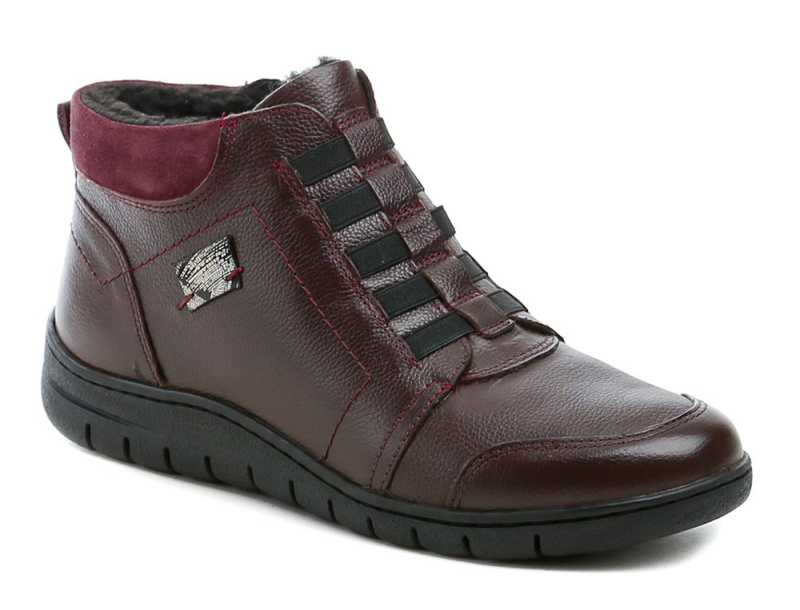 Wild R732-00 bordó dámské zimní boty EUR 38