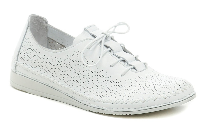 Wild 017911854-B2 bílé dámské polobotky EUR 39