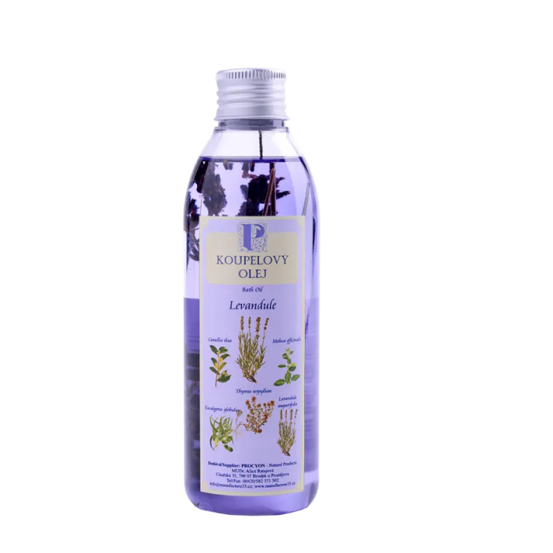 Botanico Koupelový olej s bylinou levandule 200 ml