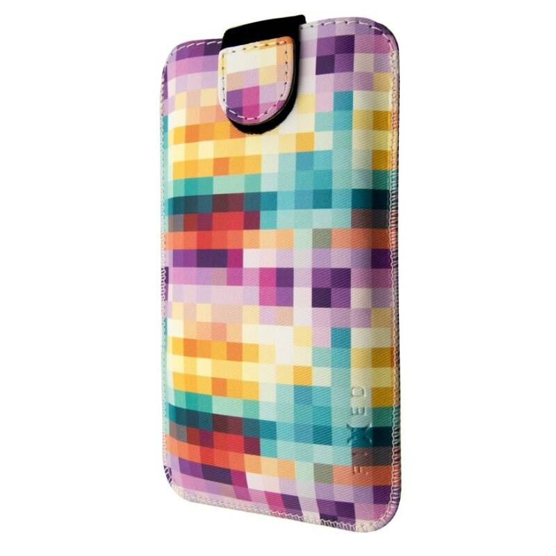 Pouzdro na mobil FIXED Soft Slim 6XL / vícebarevná Varianta: ivi1