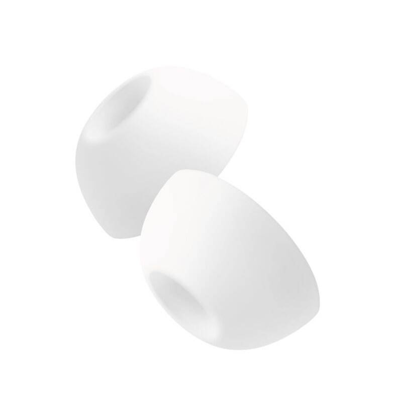 FIXED Plugs 2 sady silikonových špuntů Apple Airpods Pro/Pro 2 (S) bílá