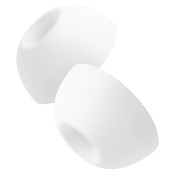 FIXED Plugs 2 sady silikonových špuntů Apple Airpods Pro/Pro 2 (S) bílá