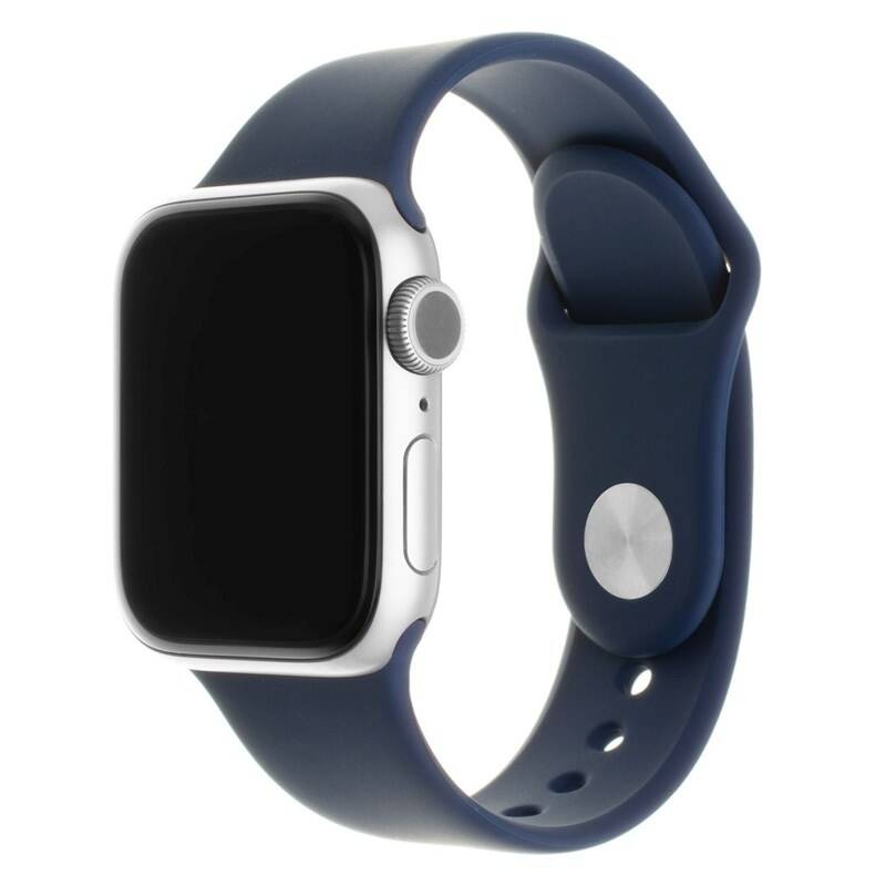 FIXED Silicone Strap silikonový řemínek set Apple Watch 38/40/41 mm modrý