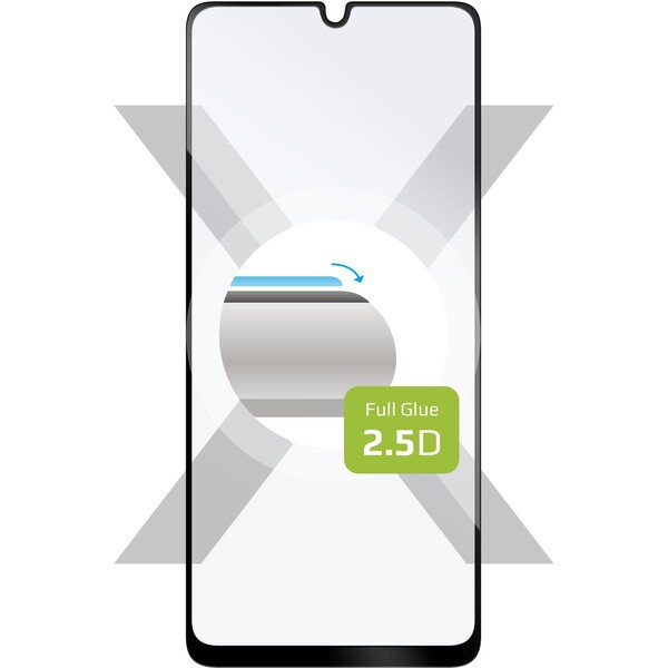 FIXED 2,5D Full-Cover tvrzené sklo Samsung Galaxy A32 LTE černé