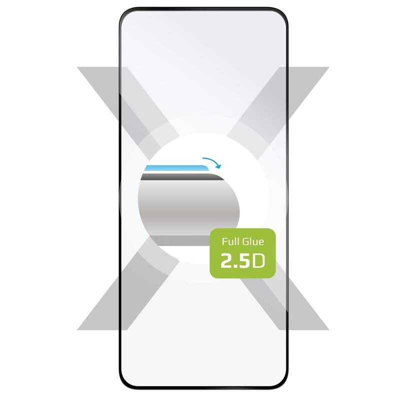 Tvrzené sklo FIXED Full-Cover na mobil Realme 8 5G / černá Varianta: ivi1