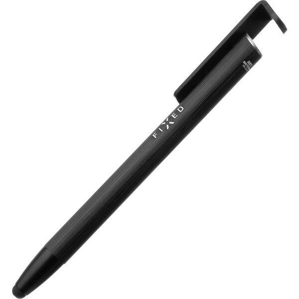 FIXED Pen 3v1 propiska se stylusem a stojánkem černá