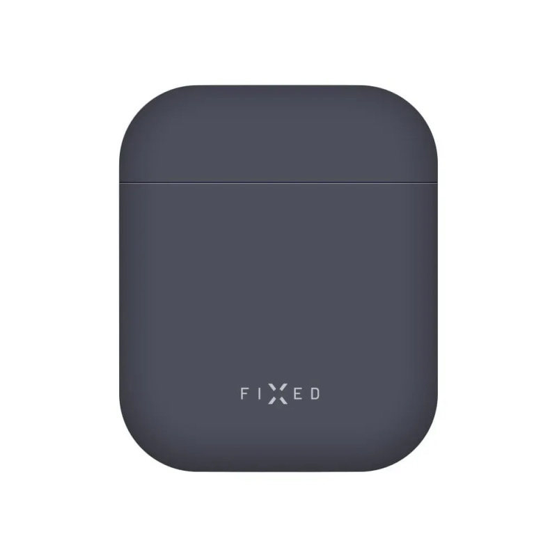 FIXED Silky ultratenké silikonové pouzdro Apple Airpods modré