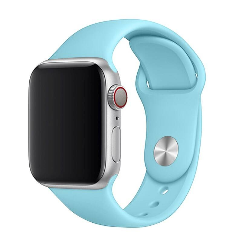 Řemínek FIXED Silicone Strap na hodinky Apple Watch 38/40/41 mm / tyrkysová Varianta: ivi1