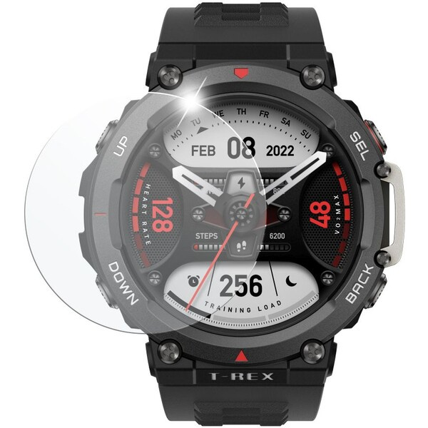 FIXED ochranné sklo pro smartwatch Amazfit T-Rex 2, 2ks