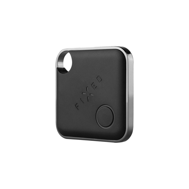 Smart tracker FIXED Tag s podporou Find My - černý