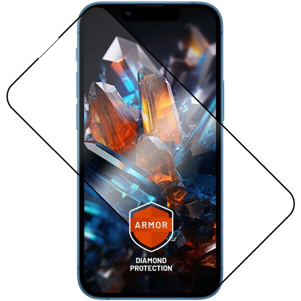 FIXED Armor prémiové tvrzené sklo s aplikátorem Apple iPhone 13 Mini černé