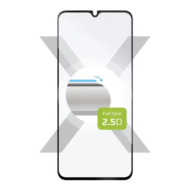 FIXED 2,5D Full-Cover tvrzené sklo Samsung Galaxy A05s černé
