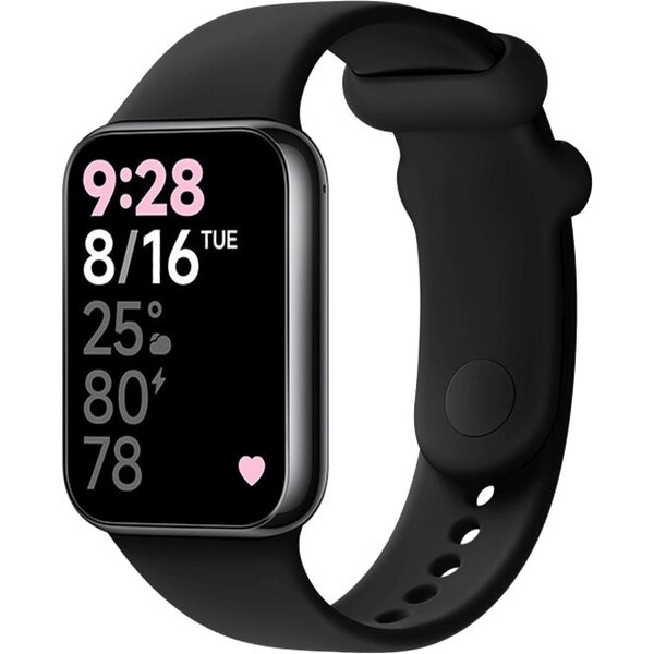 FIXED silikonový řemínek Xiaomi Smart Band 8 Pro černý
