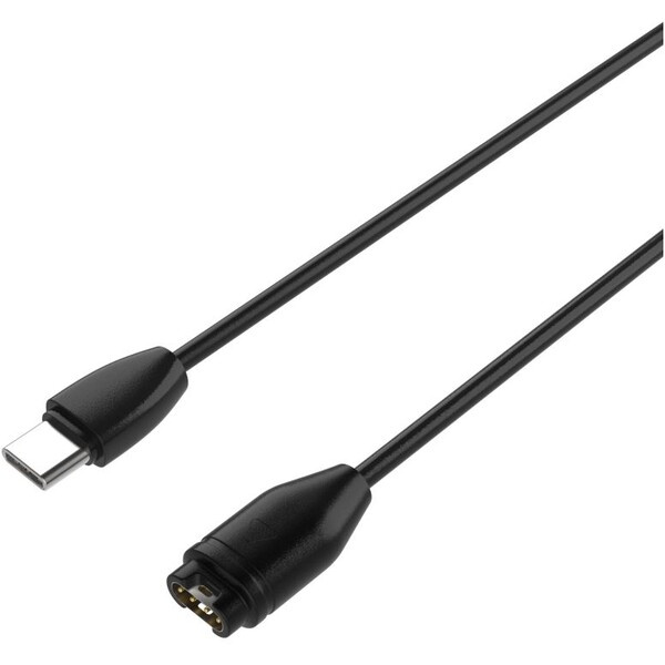FIXED nabíjecí USB-C kabel pro Garmin Fenix 5/6/7/7X, Epix, Venu 2/3, Vívoactive 3/4/5, černý