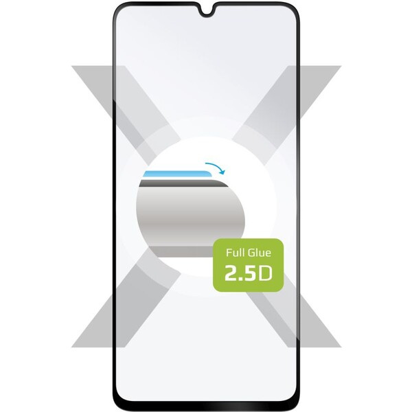 FIXED 2,5D Full-Cover tvrzené sklo Samsung Galaxy A25 5G černé