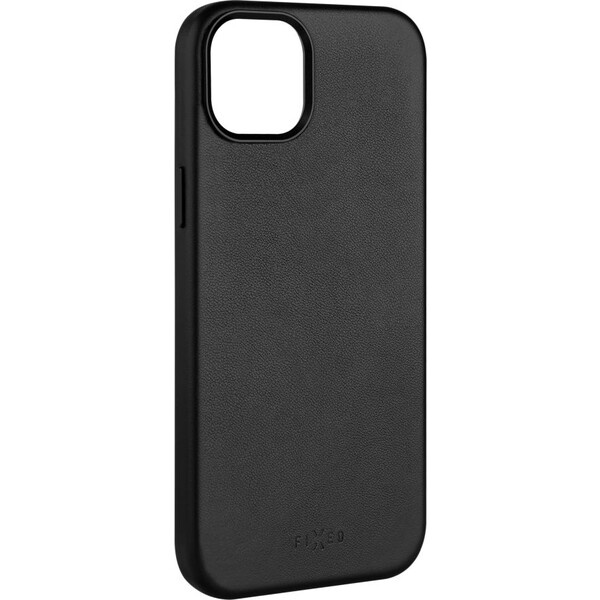 FIXED MagLeather kožený kryt s MagSafe Apple iPhone 14 černý