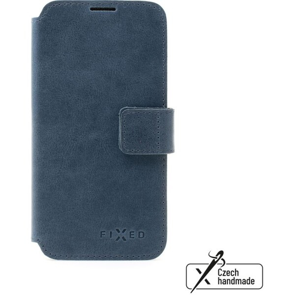 FIXED ProFit kožené pouzdro Samsung Galaxy A55 5G modré