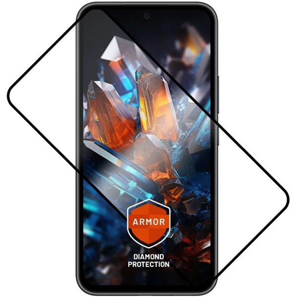 FIXED Armor prémiové tvrzené sklo s aplikátorem Samsung Galaxy A55 5G černé