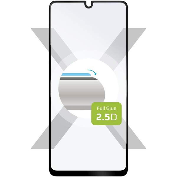 FIXED 2,5D Full-Cover tvrzené sklo Xiaomi Redmi 13C/13C 5G/POCO C65/POCO M6 5G černé