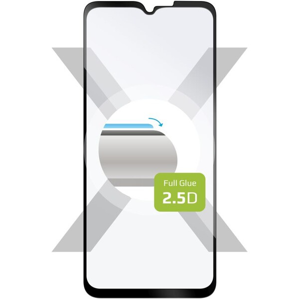 FIXED 2,5D Full-Cover tvrzené sklo Samsung Galaxy Xcover 7 5G černé