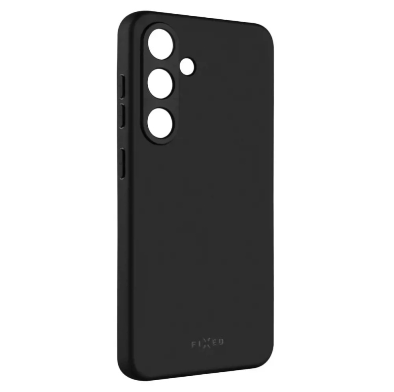 FIXED Story silikonový kryt Samsung Galaxy S24 černý