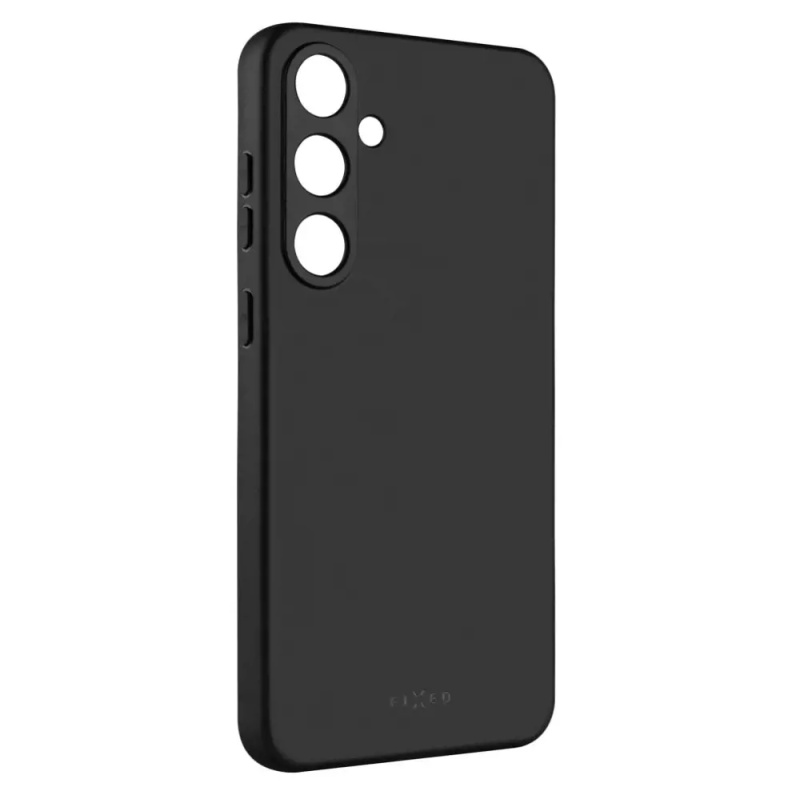 FIXED Story silikonový kryt Samsung Galaxy S24+ černý