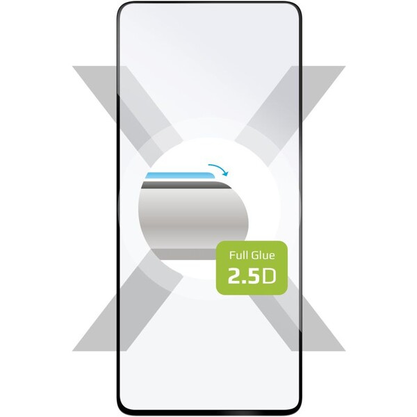 FIXED 2,5D Full-Cover tvrzené sklo Oppo A79 5G černé