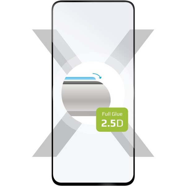 FIXED 2,5D Full-Cover tvrzené sklo Motorola Moto G04/G24/G04s/E14 černé