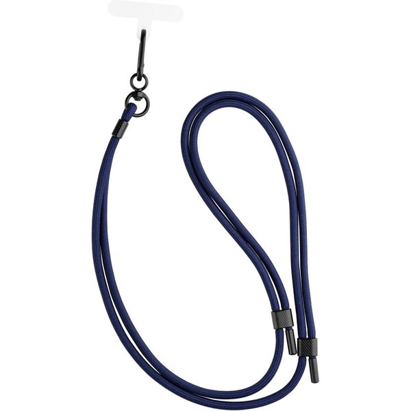 FIXED NeckUni univerzální šňůrka pro telefony se zadním krytem modrá
