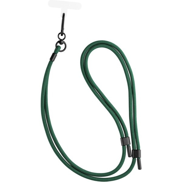 FIXED NeckUni univerzální šňůrka pro telefony se zadním krytem zelená